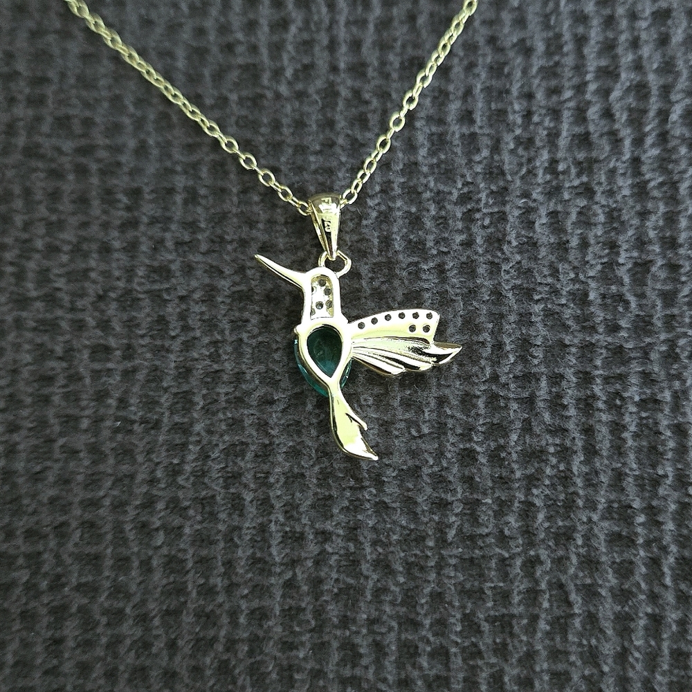 Cote d'Argent Hummingbird🪶 Pendant Necklace - NWT - Picture 16 of 16